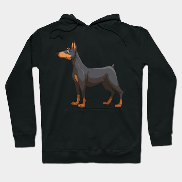 Doberman Hoodie by giftideas